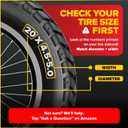 Ultraverse 20x4.0, 24x4.0, 26x4.0, 20x3.0, 26x3.0, 16x3.0, Inner Tube Set with Schrader Valve - Ideal for Mountain Bikes & E-Bikes with Fat Tires - Durable & Reliable 2 Pack with Tire Levers