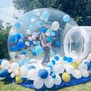 Inflatable Bubble House, 8.5FT Inflatable Bubble Dome with Blower Bubble Balloon Dome High-Definition PVC for Adults Kids Bubble Tent