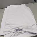 GFCC Wrinkle-Resistant White Backdrop Background for Photography Thick Photo Booth Backdrop for Photoshoot Background Screen Video Recording Parties Curtain(7.5FTX10FT)