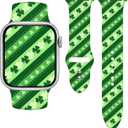 Holidays Watch Band Compatible with Apple Watch Series 11 10 9 8 7 6 5 4 3 Ultra SE for Women Men, Strap Replacement for iWatch 38mm 40mm 41mm 42mm 44mm 45mm 46mm 49mm