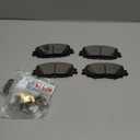 BOSCH BE2176H Blue Ceramic Disc Brake Pad Set With Hardware - Compatible With Select Toyota Corolla; FRONT