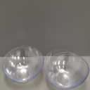 bUCLA 54 OZ Clear Plastic Serving Bowls (12 Pack) - Angled Serving Bowls Disposable for Chip&Candy - Party Table Salad and Fruit