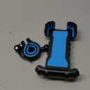 Lamicall Bike Phone Holder, Motorcycle Phone Mount - Motorcycle Handlebar Cell Phone Clamp, Scooter Phone Clip for iPhone 14 Plus/Pro Max, 13 Pro Max, S9, S10 and More 4.7" - 6.8" Smartphones, Blue