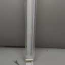 Joydeco 100% Blackout Roller Shades Cordless Blinds for Windows, Free-Stop Shades, UV Protection, Natural Woven Blinds for Home and Office, Light-Proof Aluminum Cover (White, 51" W x 75" H)