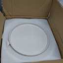 Plates and Bowls Sets, Scratch Resistant Dinnerware Sets for 8, 24 Pieces Porcelain Ceramic Dishware Dishes Set, Modern Stoneware Kitchen Dinner Set, Microwave and Dishwasher Safe, Cream White