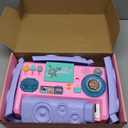 Baby DJ Table for Toddlers 1-3 with Music & Light, Musical Baby Piano Toys 6-9-12-18 Months Toddler Activity Table Music Instruments Learning Toys for 1 Year Old Girl Valentine Birthday Gifts Age 0-2