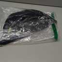 Plus Size Black Fanny Pack, Unisex Cross Body Bag with Adjustable Strap (Fits 42-54 Inch Waist)