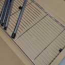 Simple Deluxe 1-Tier Shelving Unit, 29.92" W x 13.78" D x 14.96" H Steel Organizer Wire Rack, Chrome