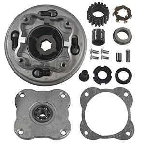 17 Teeth Manual Clutch Assembly Kit for 50cc 70cc 90cc 110cc 125cc 135cc ATV Dirt Bike Go Kart