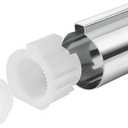 96987 Stop Tube and Temperature Limit Stop Kit Replacement Fit for Moen Posi, 1 Handle Tub/Shower Faucet Valve Cartridge, Small, Chrome.