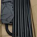 Unique U-Shaped Hammock Chair with Stand,Sturdy & Rust-Resistant,Free Gray Cotton Hammock Chair (Grey)