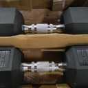 CAP Barbell Coated Dumbbell Weight | Multiple Options Pairs & Sets (50 lb - Set (25 lb x 2))