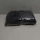 Smiry Waterproof Seat Covers for Dining Room Chairs Set of 6, Stretch Jacquard Removable Washable Chair Seat Slipcovers Protector, No Rear Covers, Black