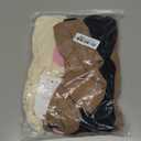 Sweetyweee 3 Pack Women's Ribbed Tank Tops High Neck Sleeveless Knit Tees 95% Cotton Slim Fitted Basic Cami Undershirts (Small, Black, Mocha, Cream)