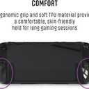 Transparent TPU Case for Nintendo Switch 2 - Shockproof Cover with Enhanced Heat Dissipation & Anti-Scratch & Dock-Compatible Design & Ergonomic Grip