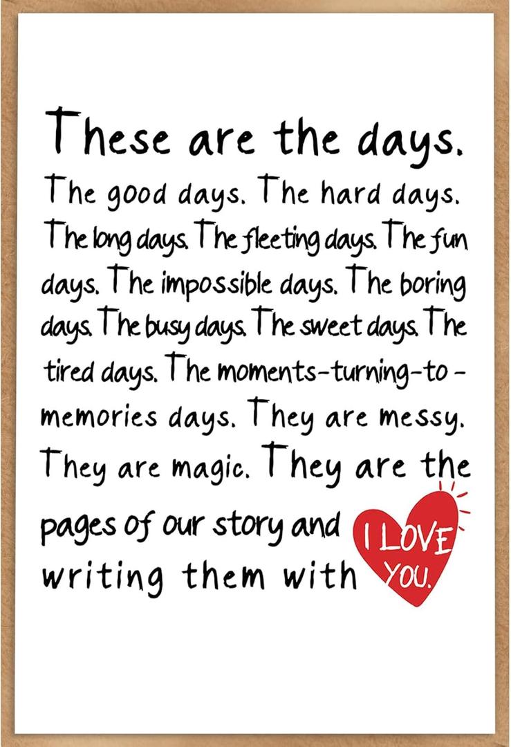 Anniversary Card & Gifts for Men, Women, Husband, Wife, Couple, Him, Her, Boyfriend or Girlfriend, Happy Wedding Anniversary Card & Gifts for Wife or Husband