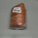 Burnt Orange Fleece Throw Blanket 5060 for Couch Sofa Bed, Super Soft Cozy Plush Microfiber Flannel Blanket with Stripes Design Lightweight for Adults, Woman, Girls