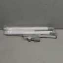 Floor Squeegee with 180 Rotating Head, Squeegee for Floor with 52'' Long Handle, Squeegee Broom, Squeegee for Window Cleaning, Bathroom Tile, Garage Concrete, Deck, Shower Glass (White)