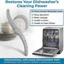 WD22X27724 WD22X33499 Dishwasher Lower Spray Arm Replacement for GE Dishwasher, Lower Wash Arm Replaces AP7219298 AP7014276 WD22X26621 WD22X10091 WD22X27724 & More
