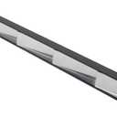 JEGS Full Rearview Mirror | 5-Panel | Durable ABS Plastic | 34.75" Width x 2.375 Height | Includes Mounting Hardware