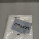 Barossa Design Fabric Snap-in Shower Curtain Liner Replacement, Removable & Washable, Hotel Style, 70x54, White