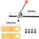 Dent Remover Tool for Car, Car Dent Repairing Tool, Paintless Glue Puller Tabs Manual Expander, Auto Body Repair Kit for Cars & Metal Sheet Repair
