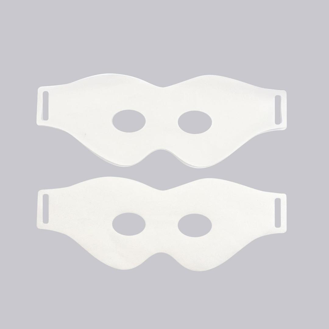 Sport Emblema Disposable Non-Woven Eye Mask Sleeves, 2 Pcs – Soft Breathable Fabric Covers for Reusable Cooling Eye Mask,Designed for SportEmblema Hot Cold Therapy Masks