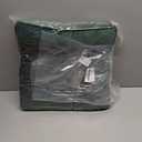 vctops Soft Velvet Chair Pads with Ties Comfy Solid Seat Cushion for Dining Chairs, Office Chairs, Hardwood Floors (Mo Green, 16"x16")