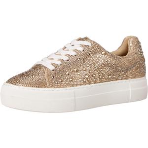 Betsey Johnson Women's Sidny Sneaker (7, Light Gold)