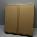 Wood Beaded Chandelier, LED Flush Mount Ceiling Light, Farmhouse Rustic Design, 2 Pack