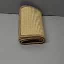 Dansydaisy 2 Pack Sisal Door Cat Scratching Mat Double Use Hanging Scratcher Wall Floor Mount Cat Scratch Mat Kitty Scratching Pad for Indoor Kitten with Hemp Rope, 7.87"x19.69"(Regular,Natural)