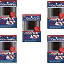 KMC [Black] Card Barrier Hyper Mat Mini Sleeves 60pcs  5 Sets (5 Packs/Total 300 Sheets) from Japan