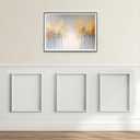 Melkus Peel and Stick Wall Molding Kit, 3 Sets 16" x 20" Precut Wainscoting Panels, Self Adhesive Molding Trims for Interior Wall Dcor