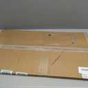 DEXI Merry Christmas Front Door Mat with Light & Music, 18x30 Heavy Duty Rubber Entrance Mat, Non Slip Outdoor Xmas Welcome Doormat for Entryway, Blue (1'6" x 2'6" (Rectangular)