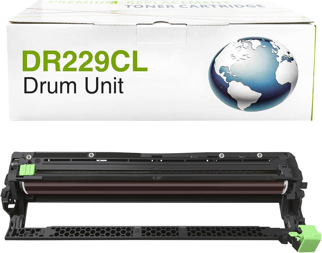 DR229CL Drum Unit for Brother MFC-L3780CDW MFC-L3720CDW MFC-L3765CDW MFC-L8395CDW HL-L3220CDW HL-L3280CDW HL-L3295CDW HL-L3300CDW HL-L8245CDW Printer,Works with TN229/XL Toner Cartridge (Black)