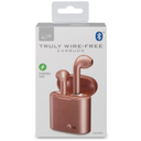 iLive Truly Wireless Earbuds With Charging Case Rose Gold