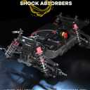 TesPower MJX Hyper GO 16207 with 3S Battery 1/16 RTR Brushless RC Cars, 62KM/H Fast RC Truck, 4WD All-Road Remote Control Cars for Adults,Electric Powered Hobby RC Buggy Gift for Adult