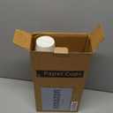 RACETOP 12 oz 50 pack Disposable Paper Coffee Cups with Lids and Sleeves (White)