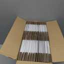 SUNLPH 50 Pack 8x4x4 Inches Shipping Boxes, Small Corrugated Cardboard Boxes for Mailing and Packing, White