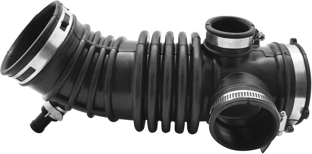 Air Cleaner Intake Hose Tube with Clamps for 2001-2003 Infiniti QX4 2001-2003 Nissan Pathfinder V6 3.5L 16576-4W00A