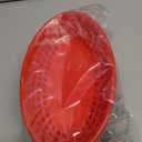 24 Pack Fast Food Baskets, Plastic Fast Food Restaurant Baskets, Bread Fry Baskets Serving Tray for Hot Dogs, Chicken, Burgers, Sandwiches, Fries(Red)
