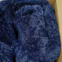 Shag Rug 9x12 for Living Room: Large Area Rug 9 X 12 Navy Blue for Living Room - Soft Plush Blue Rugs Modern Shaggy Fuzzy Floor Carpet (Navy Blue/9 by 12 Feet)