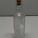 Assorted Blue Glass Bottles with Corks, 6 Pack, 2.5in X 9in, 16oz