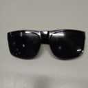 Men's Black Super Dark Lens Gangster Sunglasses Cholo Glasses - Flat Top Shades (Black)