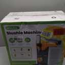 Slushie Machine: Slushy Machine for Home Use with 7 Preset Programs & Auto Cleaning Function, Frozen Drink Maker Easy to Make Slush Margarita Frapps Cocktail & More, 4H Fresh (Premium Silver)