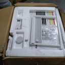 GE Profile Ultra Quiet Window Air Conditioner 8,200 BTU, WiFi Enabled, Ideal for Medium Rooms, Easy Installation with Included Kit, 8K Window AC Unit, White