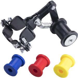 Universal Motorcycle Chain Adjuster Tensioner Guide with three Backup guide wheels Dirt Pit Pro Dirt Bike 4 wheeler