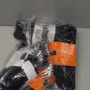 Kids Velvet, Non-Slip Clothes Hangers for Infant and Toddler, 11.6 in (for baby clothes), Pack of 50, Black