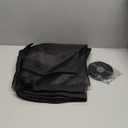 Yotache Magnetic Screen Door Fits 48x80 Inch Doors, Screen Size 50"x81" - Double-Sided Opening Reinforced Mesh with Super-Strong Magnets for Patio, Sliding, French, Front & Back Doors (Black)