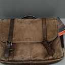 Samsonite Colombian Leather Flap-Over Messenger Bag, Brown, One Size